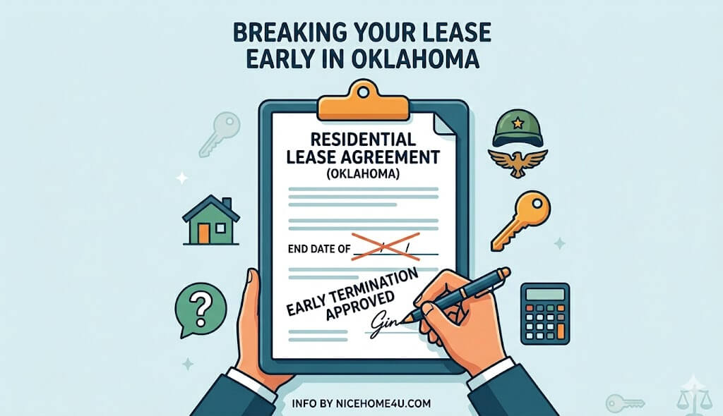 breaking a lease early in oklahoma