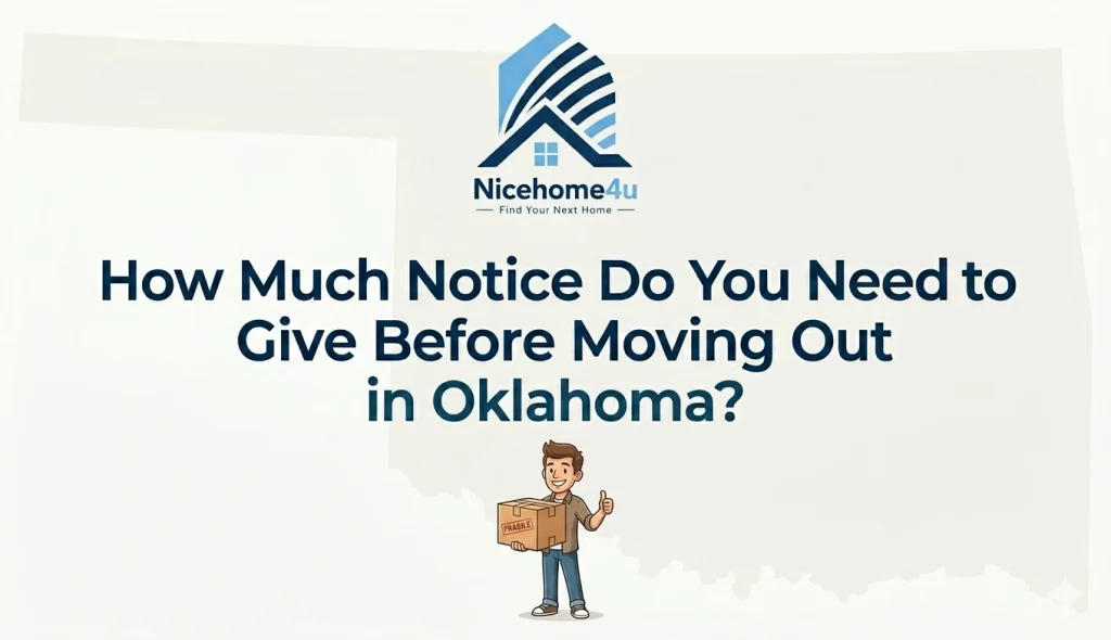 how much notice to give before moving out in oklhoma