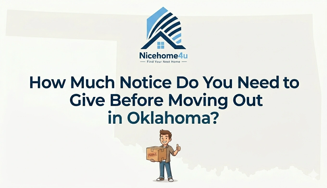 how much notice to give before moving out in oklhoma