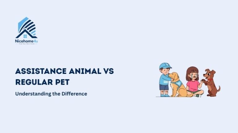 Assistance Animal vs Regular Pet