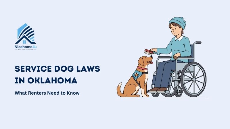 Oklahoma renter with a service dog