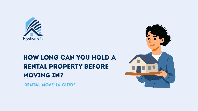 How long can you hold a rental property before moving in
